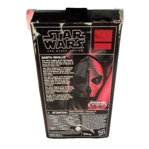 Star Wars Black Series Knights of The Old Republic Darth Nihilus Gaming 6" Scale - Picture 4 of 10